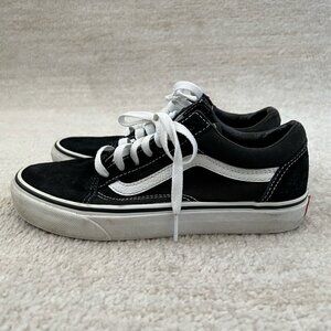Vans Old Skool Black And White Low Top Sneakers Shoes 6.5
